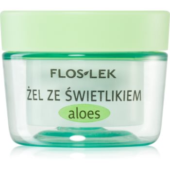 FlosLek Laboratorium Eye Care Gel pentru jurul ochilor cu un luminator și aloe vera - imagine 2